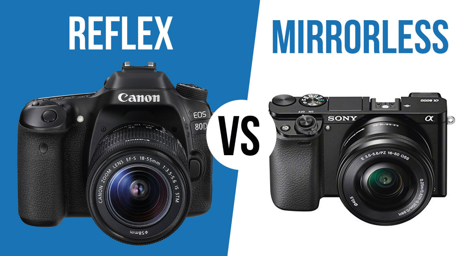 Macchine Fotografiche: Differenza tra Reflex e Mirrorless