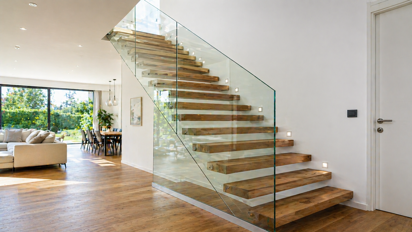 Parapetti in vetro: come scegliere quello giusto per casa tua